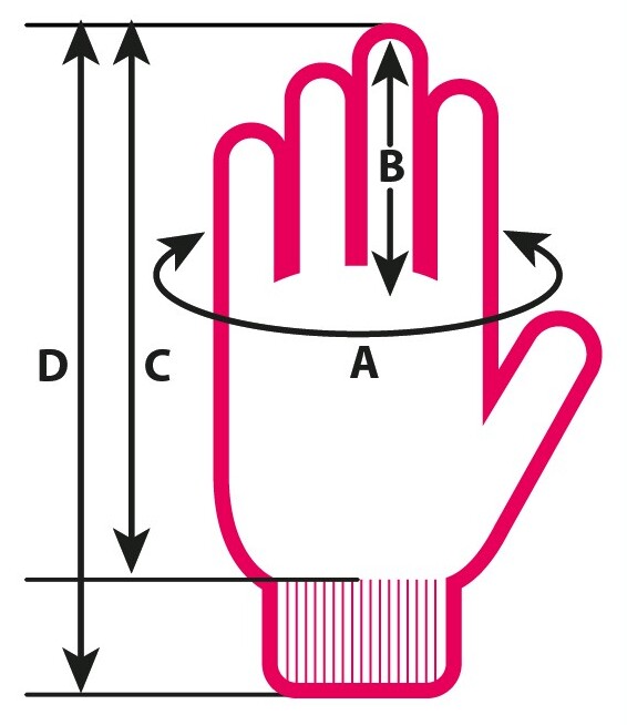 Blackrock gloves sizing